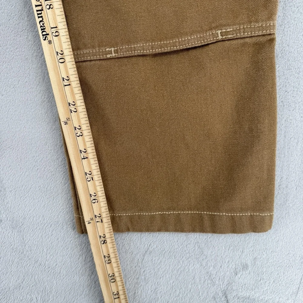 Patagonia Pants Womens 30 Iron Forge Hemp Canvas Double Knees Brown Outdoor - Picture 14 of 15